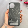 قاب گوشی iPhone 12 / iPhone 12 Pro آیفون اورجینال GOOD LUCK دور مات طرح LOS ANGELES کد 107212
