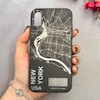 قاب گوشی iPhone X / iPhone XS آیفون اورجینال GOOD LUCK دور مات طرح NEW YORK کد 107237