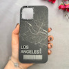 قاب گوشی iPhone 12 Pro Max آیفون اورجینال GOOD LUCK دور مات طرح LOS ANGELES کد 107242