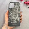 قاب گوشی iPhone 12 Pro Max آیفون اورجینال GOOD LUCK دور مات طرح MADRID کد 107250