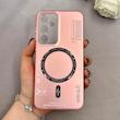 قاب گوشی Galaxy A35 سامسونگ So CooL اورجینال طرح مگ سیف اسپرت محافظ لنزدار صورتی کد 107506