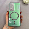 قاب گوشی Galaxy S24 FE سامسونگ So CooL اورجینال طرح مگ سیف اسپرت محافظ لنزدار سبز کد 107539