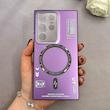 قاب گوشی Galaxy S24 Ultra سامسونگ So CooL اورجینال طرح مگ سیف اسپرت محافظ لنزدار بنفش کد 107542