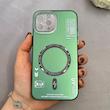 قاب گوشی iPhone 11 Pro آیفون So CooL اورجینال طرح مگ سیف اسپرت محافظ لنزدار سبز کد 107550