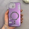 قاب گوشی iPhone 13 آیفون So CooL اورجینال طرح مگ سیف اسپرت محافظ لنزدار بنفش کد 107564