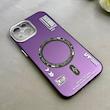 قاب گوشی iPhone 13 آیفون So CooL اورجینال طرح مگ سیف اسپرت محافظ لنزدار بنفش کد 107564