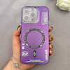 قاب گوشی iPhone 15 Pro Max آیفون So CooL اورجینال طرح مگ سیف اسپرت محافظ لنزدار بنفش کد 107580