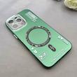 قاب گوشی iPhone 16 Pro Max آیفون So CooL اورجینال طرح مگ سیف اسپرت محافظ لنزدار سبز کد 107582