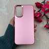 قاب گوشی Galaxy A15 سامسونگ اورجینال SO COOL سوکول لنز کرومی براق صورتی کد 107629