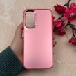قاب گوشی Galaxy A24 سامسونگ اورجینال SO COOL سوکول لنز کرومی براق صورتی کد 107636