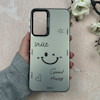قاب گوشی Galaxy A16 سامسونگ So CooL سوکول اورجینال فانتزی دور مات دکمه کرومی طرح Smile کد 108348