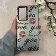 قاب گوشی Galaxy A17 سامسونگ So CooL سوکول اورجینال فانتزی دور مات دکمه کرومی طرح Love کد 108352