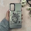 قاب گوشی Galaxy A25 سامسونگ So CooL سوکول اورجینال فانتزی دور مات دکمه کرومی طرح قلب کد 108384