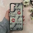 قاب گوشی Galaxy S21 FE سامسونگ So CooL سوکول اورجینال فانتزی دور مات دکمه کرومی طرح Love کد 108492