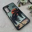 قاب گوشی Galaxy S21 FE سامسونگ So CooL سوکول اورجینال فانتزی دور مات دکمه کرومی طرح نخل کد 108493
