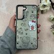 قاب گوشی Galaxy S21 FE سامسونگ So CooL سوکول اورجینال فانتزی دور مات دکمه کرومی طرح کیتی کد 108494