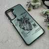 قاب گوشی Galaxy S21 FE سامسونگ So CooL سوکول اورجینال فانتزی دور مات دکمه کرومی طرح قلب کد 108498