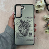 قاب گوشی Galaxy S21 FE سامسونگ So CooL سوکول اورجینال فانتزی دور مات دکمه کرومی طرح قلب کد 108498