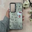 قاب گوشی Galaxy S24 FE سامسونگ So CooL سوکول اورجینال فانتزی دور مات دکمه کرومی طرح کیتی کد 108514