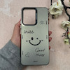قاب گوشی Redmi 13C / Poco C65 شیائومی So CooL سوکول اورجینال فانتزی دور مات دکمه کرومی طرح Smile کد 108569