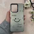 قاب گوشی Redmi 13C / Poco C65 شیائومی So CooL سوکول اورجینال فانتزی دور مات دکمه کرومی طرح Smile کد 108569