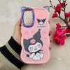 قاب گوشی Galaxy A15 سامسونگ سیلیکونی سولید SOLID منحنی عروسکی Love Story صورتی کد 107737