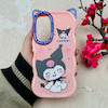 قاب گوشی Galaxy A35 سامسونگ سیلیکونی سولید SOLID منحنی عروسکی Love Story صورتی کد 107771