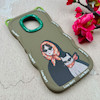 قاب گوشی Redmi Note 9S / Redmi Note 9 Pro شیائومی سیلیکونی سولید SOLID منحنی عروسکی Love Story سبز کد 107842