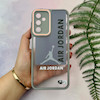 قاب گوشی Galaxy A14 سامسونگ لاین کمرا اورجینال Q Series فانتزی محافظ لنزدار طرح JORDAN خاکستری کد 107912