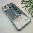 قاب گوشی Galaxy A21S سامسونگ لاین کمرا اورجینال Q Series فانتزی محافظ لنزدار طرح JORDAN خاکستری کد 107923