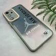 قاب گوشی Galaxy A35 سامسونگ لاین کمرا اورجینال Q Series فانتزی محافظ لنزدار طرح JORDAN خاکستری کد 107938