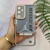 قاب گوشی Galaxy A55 سامسونگ لاین کمرا اورجینال Q Series فانتزی محافظ لنزدار طرح JORDAN خاکستری کد 107953