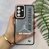 قاب گوشی Galaxy A56 سامسونگ لاین کمرا اورجینال Q Series فانتزی محافظ لنزدار طرح JORDAN مشکی کد 107956