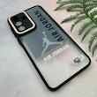 قاب گوشی Galaxy A56 سامسونگ لاین کمرا اورجینال Q Series فانتزی محافظ لنزدار طرح JORDAN مشکی کد 107956