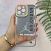 قاب گوشی iPhone 13 Pro Max آیفون لاین کمرا اورجینال Q Series فانتزی محافظ لنزدار طرح JORDAN خاکستری کد 107960
