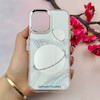 قاب گوشی iPhone 16 آیفون اورجینال فانتزی سخت آینه ای لنز کرومی ایربگ دار طرح سیاره کد 108053