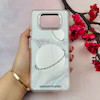 قاب گوشی Poco X3 NFC / Poco X3 Pro شیائومی اورجینال فانتزی سخت آینه ای لنز کرومی ایربگ دار طرح سیاره کد 108061