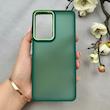 قاب گوشی Galaxy A53 سامسونگ طرح پشت مات متال کیس دور سیلیکونی سبز کد 107702