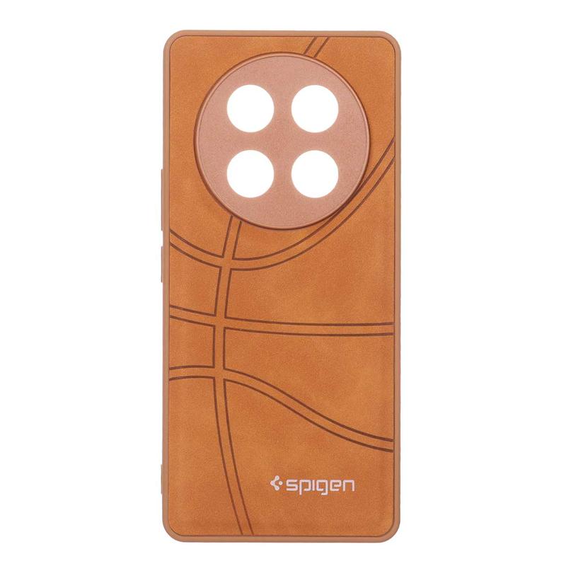 قاب گوشی Honor X9C آنر جیر NBA اسپیجن Spigen ضد ضربه محافظ لنز دار عسلی کد 109094