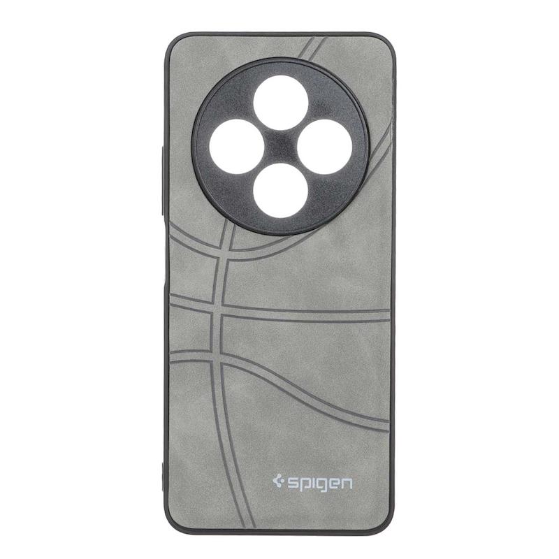 قاب گوشی Redmi 14C / Poco C75 / Redmi A4 شیائومی جیر NBA اسپیجن Spigen ضد ضربه محافظ لنز دار طوسی کد 109109