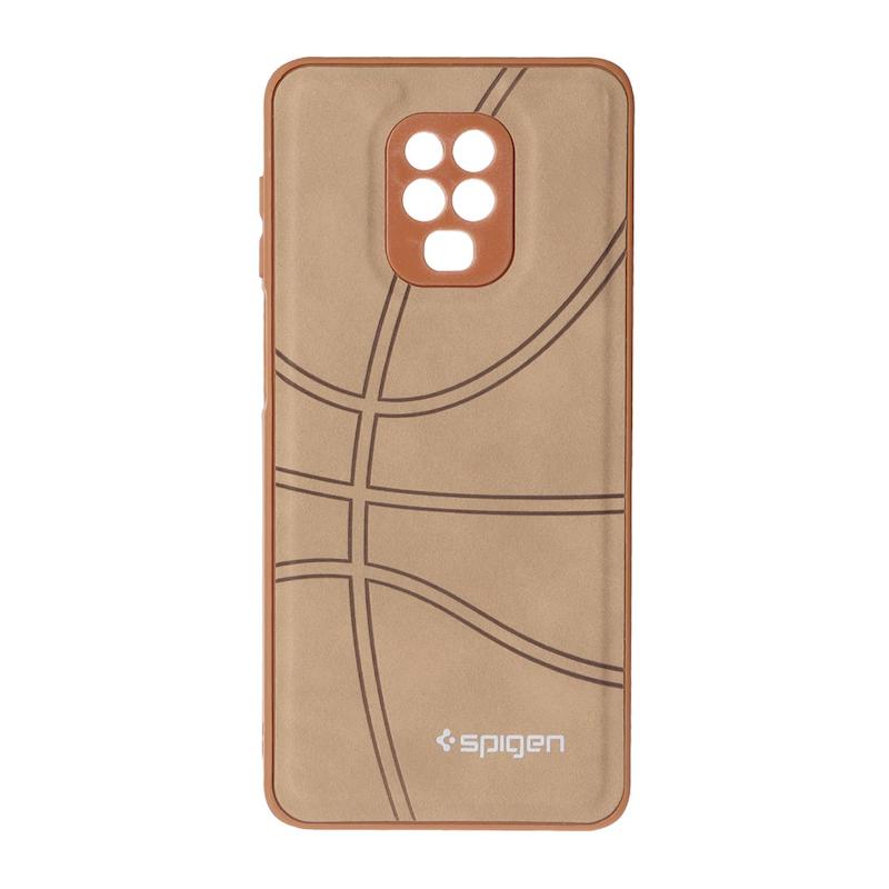 قاب گوشی Redmi Note 9S / Redmi Note 9 Pro شیائومی جیر NBA اسپیجن Spigen ضد ضربه محافظ لنز دار نسکافه ای کد 109115