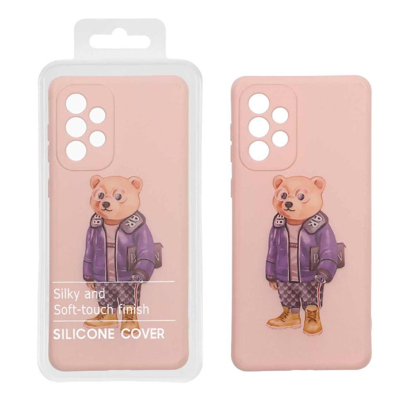 قاب گوشی Galaxy A73 سامسونگ سیلیکونی فانتزی محافظ لنزدار کد 109191