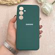 قاب گوشی Galaxy A35 سامسونگ سیلیکونی اورجینال پاک کنی درجه یک زیربسته سبز کد 109313