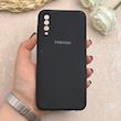 قاب گوشی Galaxy A30S / Galaxy A50S / Galaxy A50 سامسونگ سیلیکونی اورجینال پاک کنی درجه یک زیربسته مشکی کد 109316