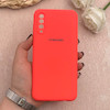 قاب گوشی Galaxy A30S / Galaxy A50S / Galaxy A50 سامسونگ سیلیکونی اورجینال پاک کنی درجه یک زیربسته قرمز کد 109317