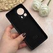 قاب گوشی Xiaomi 13 Lite شیائومی سیلیکونی اورجینال پاک کنی درجه یک زیربسته مشکی کد 109346