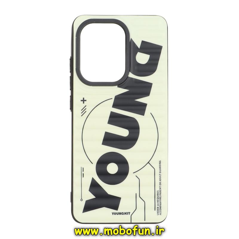 قاب گوشی Poco X7 Pro شیائومی یانگ کیت YOUNGKIT برجسته دور مات ایربگ دار طرح اسپرت SPORT لیمویی کد 94858