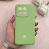قاب گوشی Xiaomi 14 شیائومی سیلیکونی اورجینال پاک کنی درجه یک زیربسته سبز کد 109357