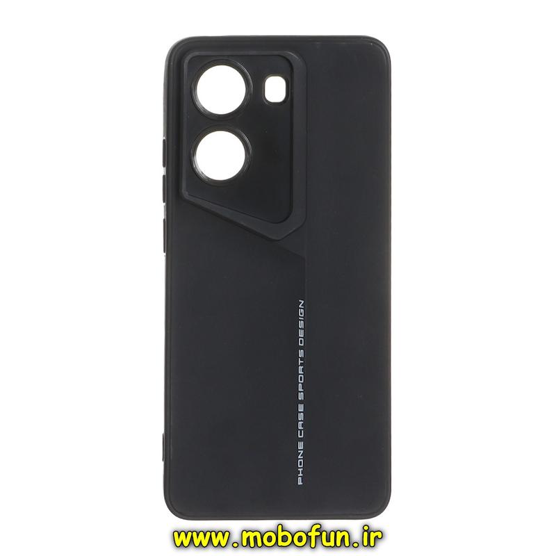 قاب گوشی Poco X7 Pro شیائومی سری Porsche Design سیلیکونی ژله ای محافظ لنز دار مشکی کد 94884