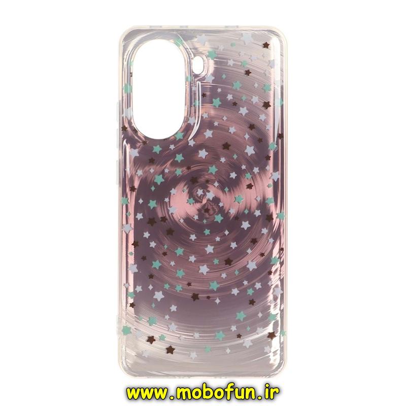قاب گوشی Poco X7 Pro شیائومی فانتزی سخت Hard لیزری لاکچری طرح ستاره کیوت کد E10-94917